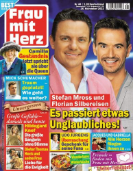 : Frau mit Herz Frauenzeitschrift No 48 vom 26  November 2022
