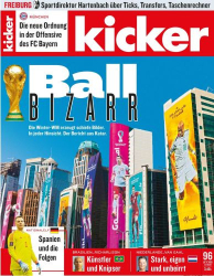 : Kicker Sportmagazin No 96 vom 28  November 2022
