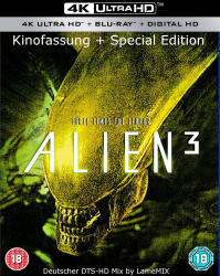 : Alien 3 1992 SE + KF German DTSD ML 2160p UpsUHD AVC - LameMIX