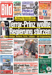 :  Bild Zeitung vom 08 Dezember 2022