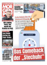 :  Hamburger Morgenpost vom 13 Dezember 2022