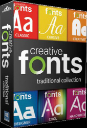 Cover: Summitsoft Creative Fonts Collection 2023