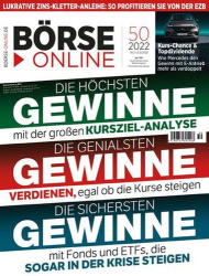 : Börse Online Magazin No 50 vom 15  Dezember 2022
