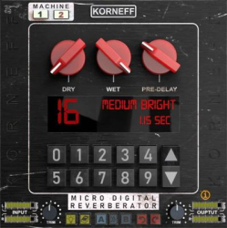 : Korneff Audio Micro Digital Reverberator v1.0.4