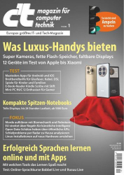 : c't Magazin für Computertechnik No 01 Januar 2023
