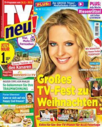 :  TV neu Fernsehzeitschrift No 51 vom 24-30 Dezember 2022