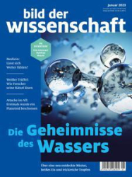 :  Bild der Wissenschaft Magazin Januar No 01 2023