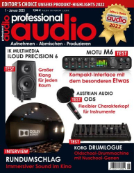 : Professional Audio Magazin No 01 Januar 2023
