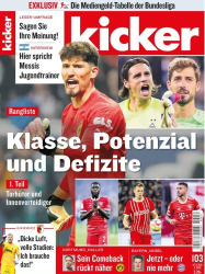 : Kicker Sportmagazin No 103 vom 22  Dezember 2022
