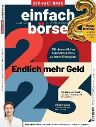 : Der Aktionär einfach börse Magazine No 01 Januar 2023
