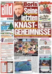 :  Bild Zeitung vom 24 Dezember 2022