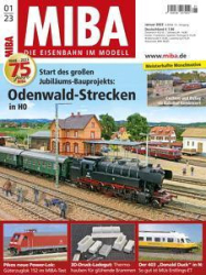 :  Miba Die Eisenbahn im Modell Magazin Januar No 01 2023