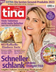 :  Tina Frauenmagazin No 01 vom 28 Dezember 2022,2023