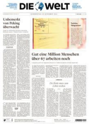 :  Die Welt vom 29 Dezember 2022