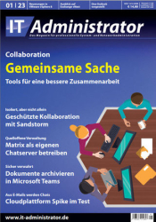 :  IT-Administrator Magazin Januar No 01 2023