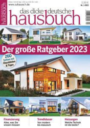 :  das dicke deutsche Hausbuch Magazin (Ratgeber) No 01 2023