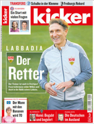 :  Kicker Sportmagazin No 03 vom 05 Januar 2023