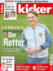 : Kicker Sportmagazin Nr  03 vom 05  Januar 2023
