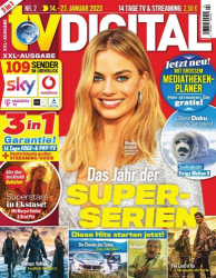 : Tv Digital Fernsehzeitschrift No 02 vom 06  Januar 2023
