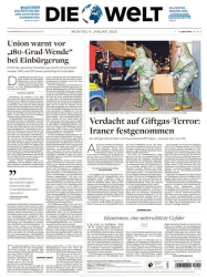 : Die Welt - 09. Januar 2023