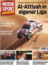 : Motorsport aktuell Magazin No 06 vom 18  Januar 2023
