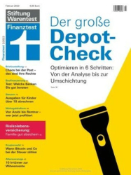 :  Stiftung Warentest Finanztest Magazin Februar No 02 2023