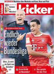 : Kicker Sportmagazin No 07 vom 19  Januar 2023
