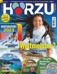 : Hörzu Fernsehzeitschrift No 04 vom 20  Januar 2023
