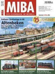 :  Miba Die Eisenbahn im Modell Magazin Februar No 02 2023