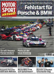 : Motorsport aktuell Magazin No 08 vom 01  Februar 2023
