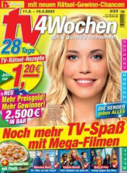 :  TV 4 Wochen Fernsehzeitschrift No 03 2023