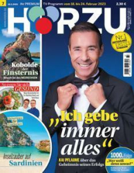 :  Hörzu Fernsehzeitschrift No 07 vom 10 Februar 2023