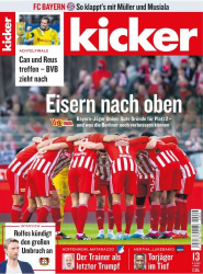 : Kicker Sportmagazin No 13 vom 09  Februar 2023
