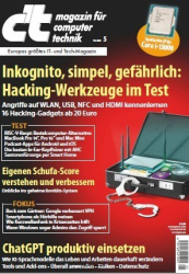 :  ct  Magazin für Computertechnik No 05 vom 11 Februar 2023