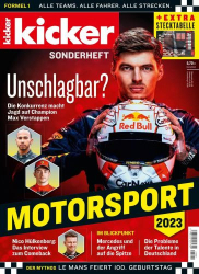 : Kicker Sportmagazin Sonderheft (Formel 1) No 01 2023
