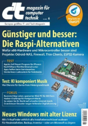 :  ct Magazin für Computertechnik No 06 vom 25 Februar 2023