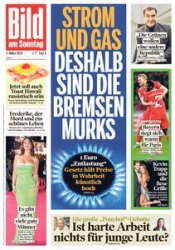 :  Bild am Sonntag vom 05 März 2023