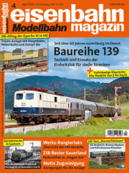 :  Eisenbahn Modellbahn Magazin April No 04 2023