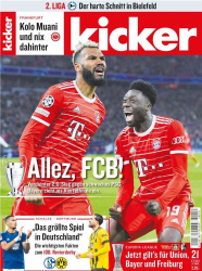 : Kicker Sportmagazin No 21 vom 09  März 2023
