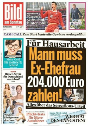 :  Bild am Sonntag vom 12 März 2023