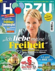 :  Hörzu Fernsehzeitschrift No 12 vom 17 März 2023