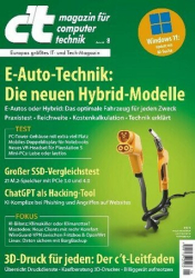 :  ct Magazin für Computertechnik No 08 vom 25 März 2023