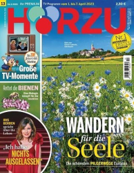 :  Hörzu Fernsehzeitschrift No 13 vom 24 März 2023