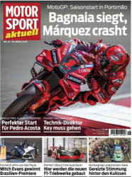 : Motorsport Aktuell Magazin No 16 vom 29  März 2023
