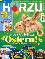 :  Hörzu Fernsehzeitschrift No 14 vom 31 März 2023