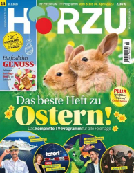 : Hörzu Fernsehzeitschrift No 14 vom 31  März 2023
