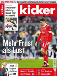 : Kicker Sportmagazin No 29 vom 06  April 2023
