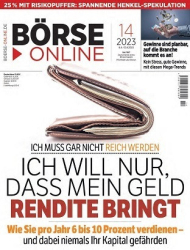 :  Börse Online Magazin No 14 vom 06 April 2023