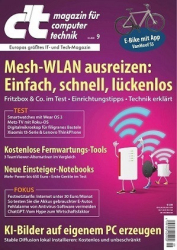 :  ct Magazin für Computertechnik No 09 vom 08 April 2023