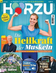 :  Hörzu Fernsehzeitschrift No 16 vom 14 April 2023